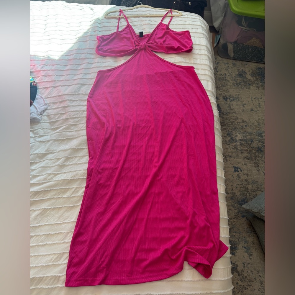 Cut Out Waist Bodycon Dress - Never Worn